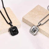 Necklaces Square Stone - ProDeco