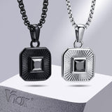 Necklaces Square Stone - ProDeco