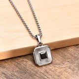 Necklaces Square Stone - ProDeco