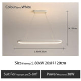 Oval Ceiling Bar Led FS - ProDeco
