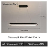 Oval Ceiling Bar Led FS - ProDeco