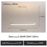 Oval Ceiling Bar Led FS - ProDeco