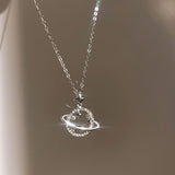 Planet Star Zircon Necklace - ProDeco