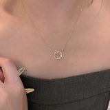 Planet Star Zircon Necklace - ProDeco