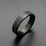 Rings Couple Black Titanium Matte - ProDeco