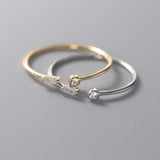 Rings Simple Thin CZ - ProDeco