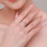 Rings Sparkling Clear CZ Cross - ProDeco