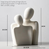 Sculpture Modern Art Couple - ProDeco