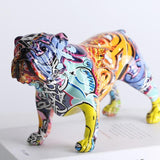 Sculptures Graffiti art bulldog ExS - ProDeco