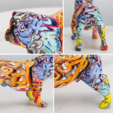 Sculptures Graffiti art bulldog ExS - ProDeco