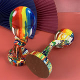 Statues Creative Colorful Face - ProDeco