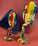 Statues Creative Colorful Face - ProDeco