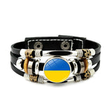Ukrainian Proud Charm Bracelet Bangle - ProDeco