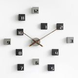 Wall Clock Wood Background FS - ProDeco