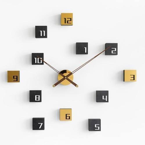 Wall Clock Wood Background FS - ProDeco