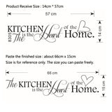 Wall Sticker Kitchen Love Vinyl - ProDeco